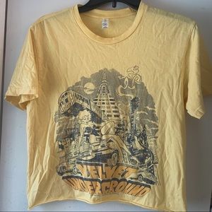 VELVET UNDERGROUND RARE CROPPED T